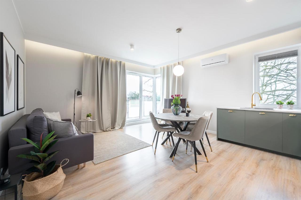 River View - Widok Na Wode, Parking W Hali, Winda, 3Pok I 5 Lozek, Klima, Netflix I Max, Centrum Ilawa Bagian luar foto