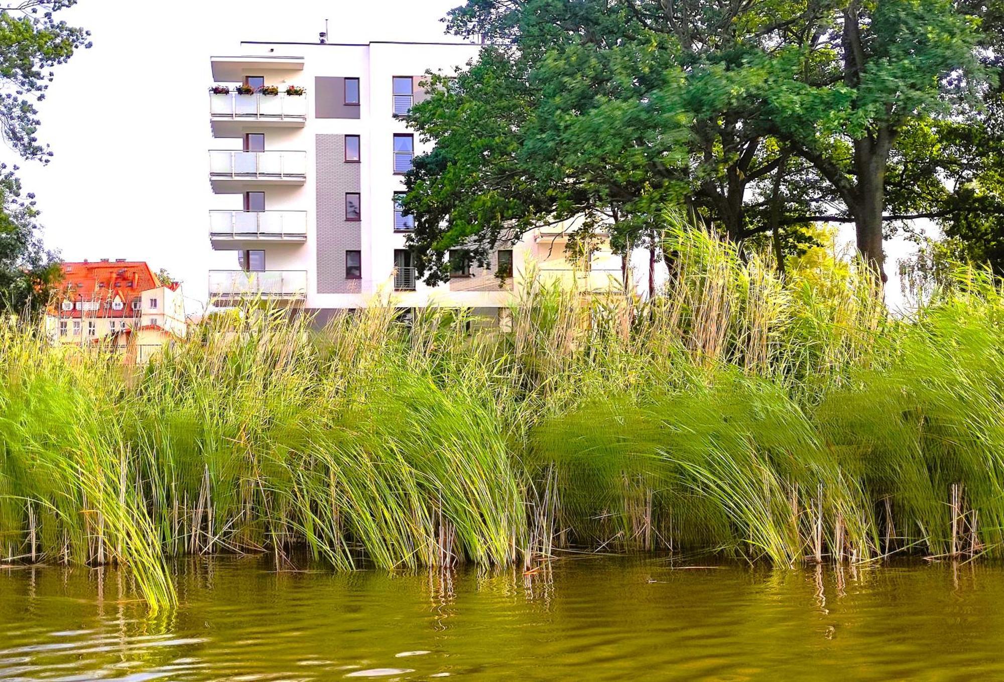 River View - Widok Na Wode, Parking W Hali, Winda, 3Pok I 5 Lozek, Klima, Netflix I Max, Centrum Ilawa Bagian luar foto