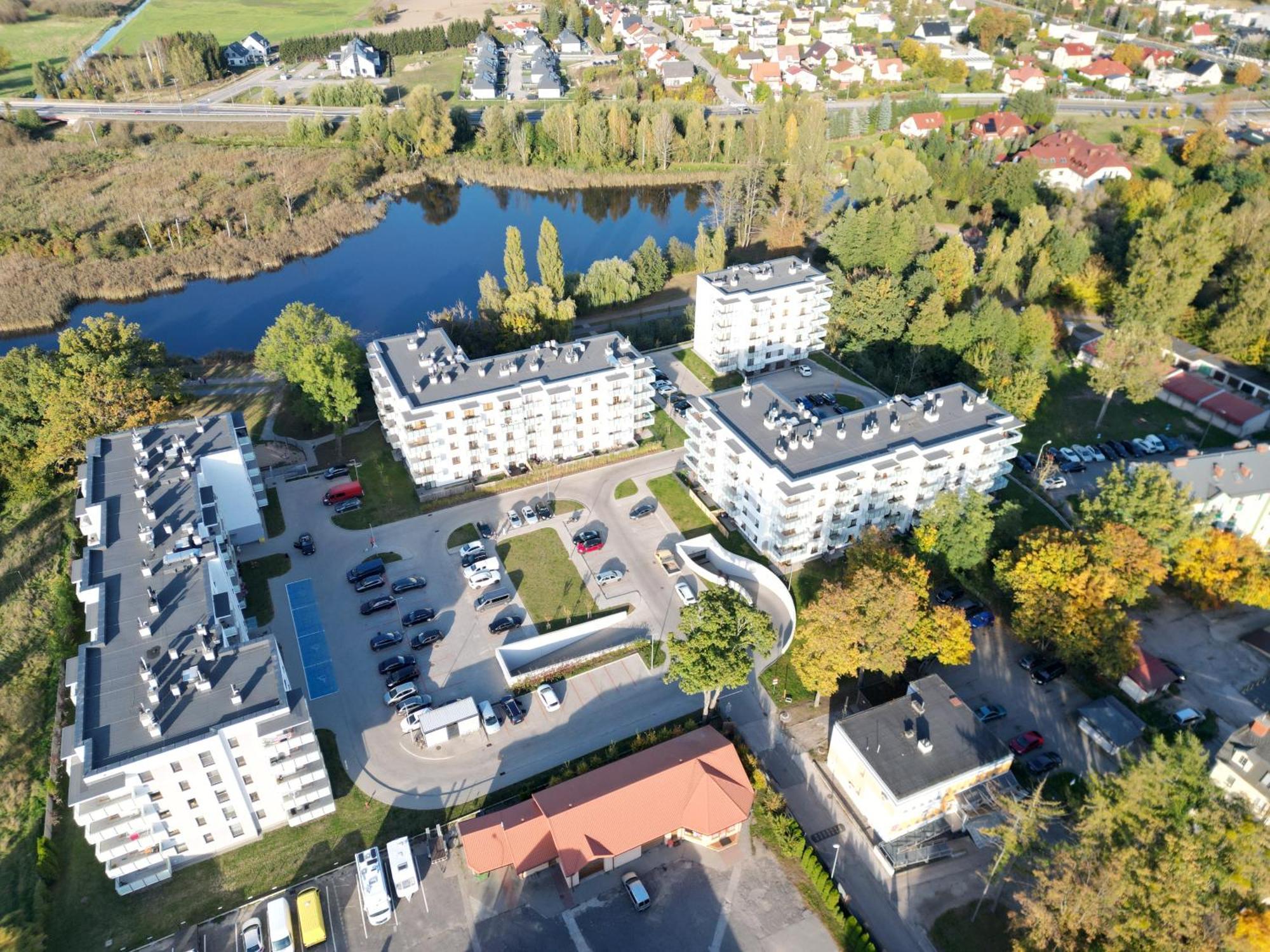 River View - Widok Na Wode, Parking W Hali, Winda, 3Pok I 5 Lozek, Klima, Netflix I Max, Centrum Ilawa Bagian luar foto